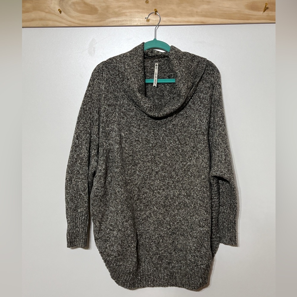 Leo & Nicole Cowl Neck Sweater Speckled Heavy Winter Women Size 2X